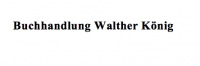 Buchhandlung Walther König